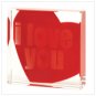 I Love You Glass Cube  #12652
