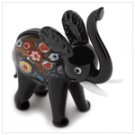 Art Glass Mini Elephant Figurine  #12679