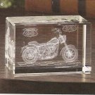 Hot Rod Road Bike Glass Cube  #39807