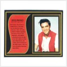 Elvis Biography Plaque  #39279