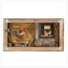 Henhouse Shadow Box  #12241