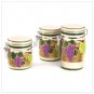 Grape Arbor Canister Set  #12968