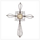 Spanish Mission Cross Wall Clock  #33210