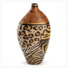 Animal Melange Round Vase  #13566