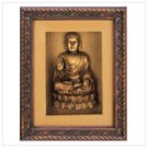 Golden Buddha Shadow Box  #13017