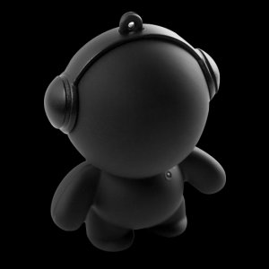 Softy the plain black speaker