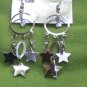 dangle star earrings