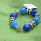 Blue Chunky Bracelet