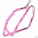 100 PINK RIBBON BREAST CANCER BREAKAWAY LANYARDS SWIVEL HOOK
