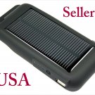 For iPhone 4 4G Battery Charger Case Pack SOLAR USB NEW-2400 mAh