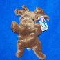 Alaska Friends Bean Bag Stuffed Moose 9" Long Mint Tags