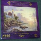 Thomas Kinkade Sea of Tranquility 1000 Pc Puzzle New
