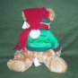 Mrs. Fields Holiday Bear 15" Plush with Tags