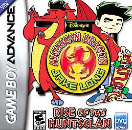American Dragon Jake Long Rise of the Huntsclan GBA NEW