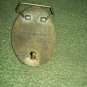 1983 Baron Solid Brass Belt Buckle Blackjack Vintage