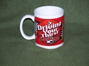 Coca Cola NASCAR Driving Your Thirst For Racing Mug