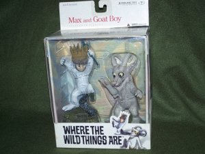 McFarlane 2000 Wild Things Are Max & Goat Boy Figures