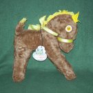 Vintage Antique Mohair Horse W/Hangtag Maydee Toy