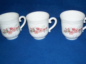 Arcopal France Florentine Pattern Cup Tea Cup THREE