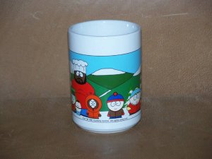 Rare South Park Coffee Mug Chef Stan Cartman Kenny ETC