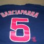 VTG Garciaparra Chicago Cubs Majestic Shirt #5 Size XL