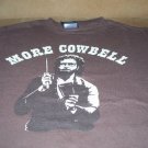 Official SNL Saturday Night Live More Cowbell Shirt Med