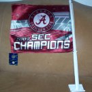 2009 SEC Champions Alabama Crimson Tide Car Flag NWT