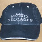The Matrix Reloaded Movie Cap Hat Embroidered NEW