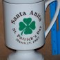 Vintage 1987 Santa Anita St Patricks Day Footed Mug