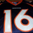 Reebok Denver Broncos Jersey #16 Plummer Adult Large