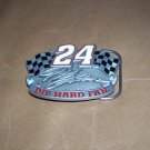 1997 Jeff Gordon Pewter 24 Die Hard Fan  Belt Buckle