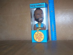 Wacky Wobbler MR. T  A Team BA Bobblehead Nodder in Box