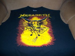 Rare VTG Megadeth Shirt Countdown to Extinction Shirt