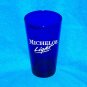 Cobalt Blue Michelob Light Beer Glass