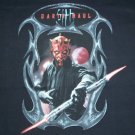 Star Wars Darth Maul Sith Shirt Double Printed Sz Large