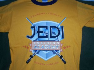 Jedi Training Academy Star Wars Shirt Size Adult S