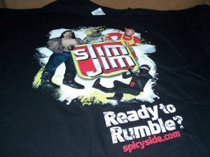 Slim Jim Meat Stick Shirt Ready To Rumble Spicyside XL