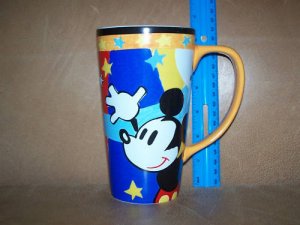 Disney Tall Latte Mug Mickey Minnie Goofy Pluto