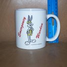 1993 Bugs Bunny 'Emergency Warden' Mug Warner Bros.