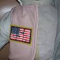 HTF Suede Bear with Leather USA  American Flag Jacket