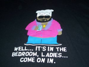 South Park 1999 Comedy Central Chef Shirt Size Large