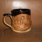 Vintage Pottery Loch Ness Monster Scotland Mug NESSIE