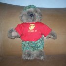 Ashton Drake Semper Fi US Marine Bear By Vicky Lougher