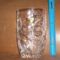 RCR Oneida Crystal Vase Fish Pattern 9 Inches Tall