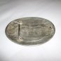 VTG Comstock German Silver Western Cowboy Belt Buckle
