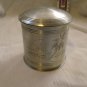 Vintage Selangor Pewter Tea Snuff Caddy 3.25"