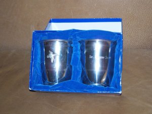 Salisbury Pewter Save Bay Dr. Scott Chesapeake Bay Cups