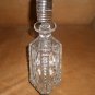 Elegant Crystal Triangle Decanter OLYMPIC 11" NWT