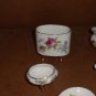 Lefton China ELEGANT ROSE Ash Trays Cigarette Holder