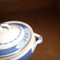 F. Winkle Whieldon Ware BEVERLEY Lidded Sugar Sm Chip